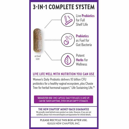 Women's Daily Probiotic, NCH